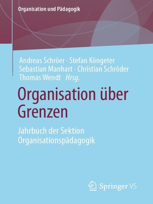 cover image of Organisation über Grenzen